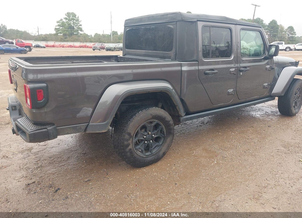 2022 JEEP GLADIATOR VIN: 1C6HJTAG0NL143489