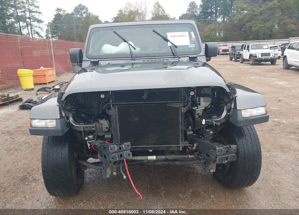 2022 JEEP GLADIATOR VIN: 1C6HJTAG0NL143489