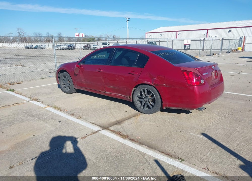 2004 NISSAN MAXIMA 3.5 SE VIN: 1N4BA41E64C866769