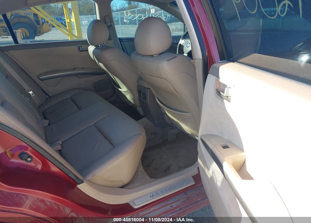 2004 NISSAN MAXIMA 3.5 SE VIN: 1N4BA41E64C866769