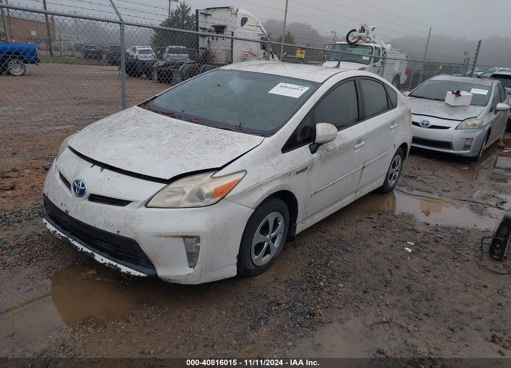 2012 TOYOTA PRIUS TWO VIN: JTDKN3DU2C0335726