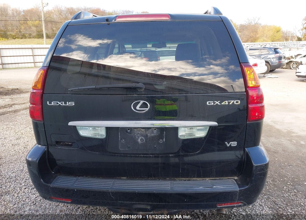 2003 LEXUS GX 470 VIN: JTJBT20X830023617