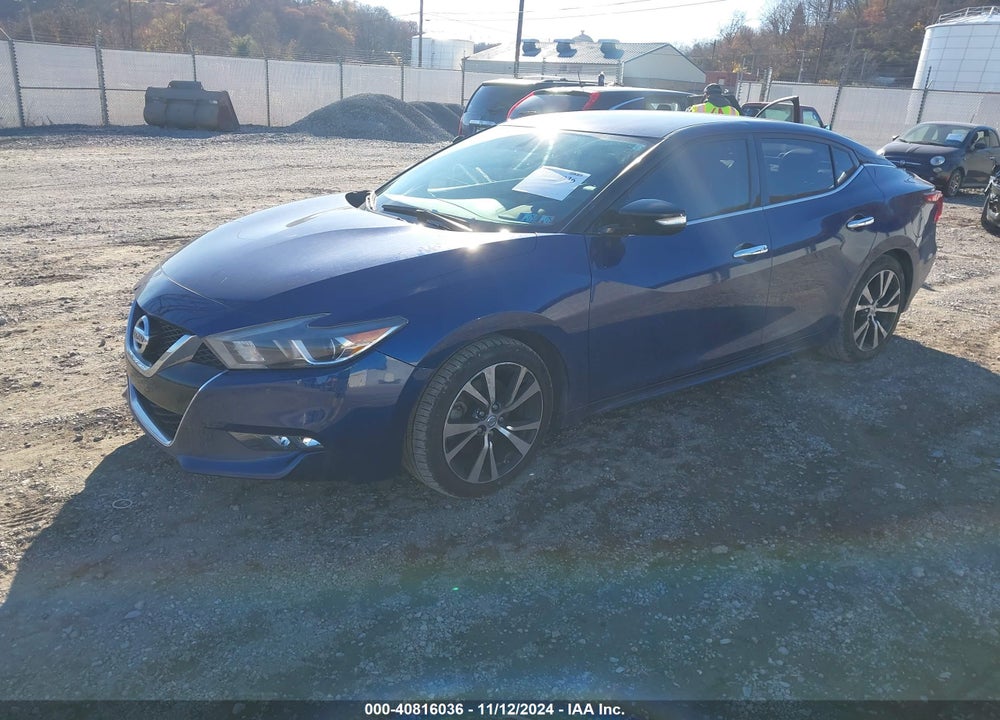2018 NISSAN MAXIMA SV VIN: 1N4AA6AP3JC368419