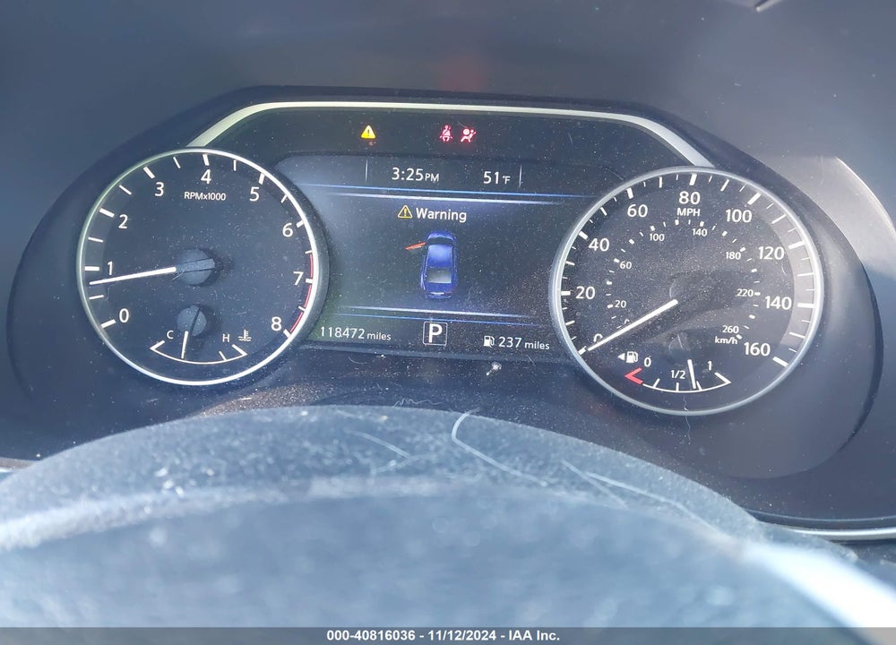 2018 NISSAN MAXIMA SV VIN: 1N4AA6AP3JC368419