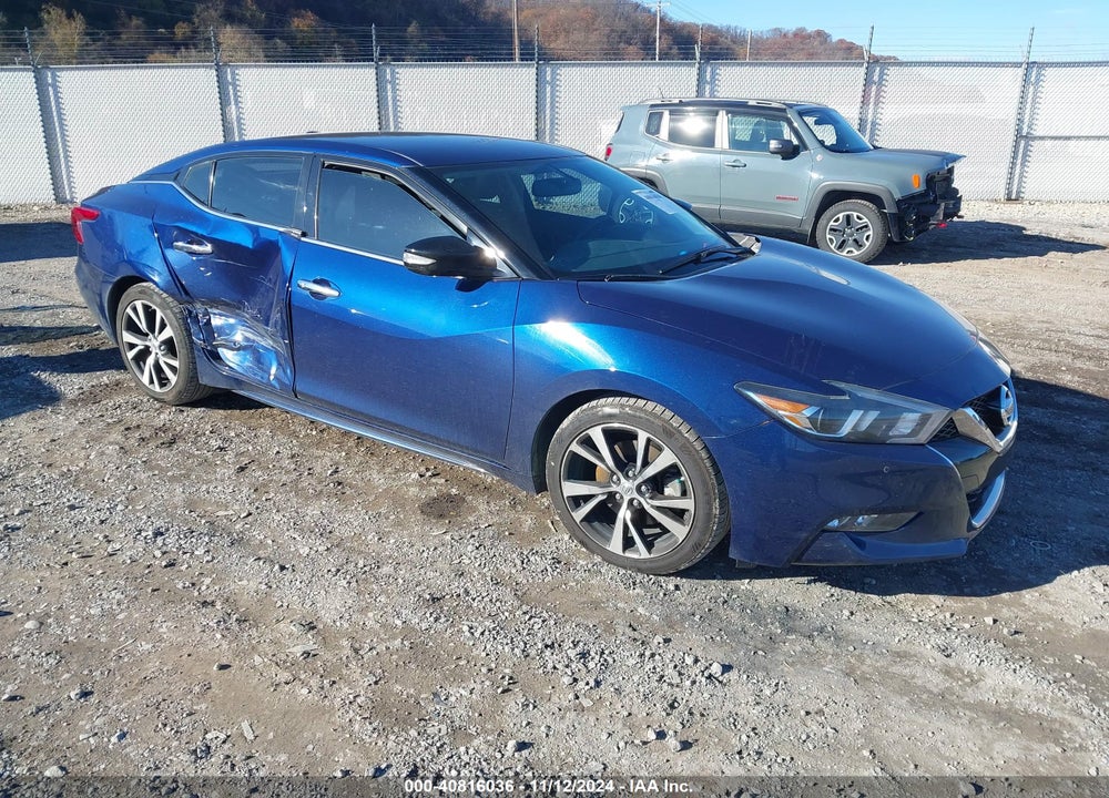 2018 NISSAN MAXIMA SV VIN: 1N4AA6AP3JC368419