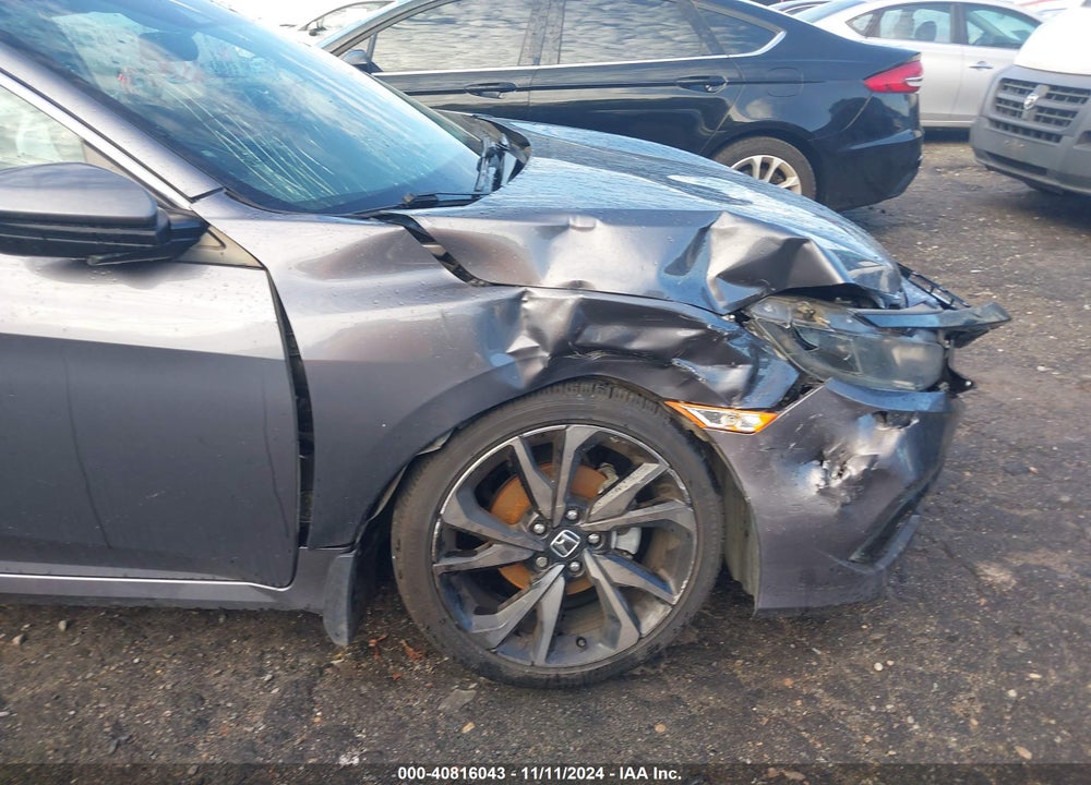 2020 HONDA CIVIC SPORT VIN: 2HGFC2F84LH525719