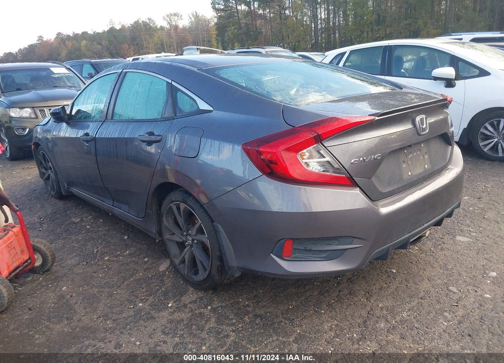 2020 HONDA CIVIC SPORT VIN: 2HGFC2F84LH525719