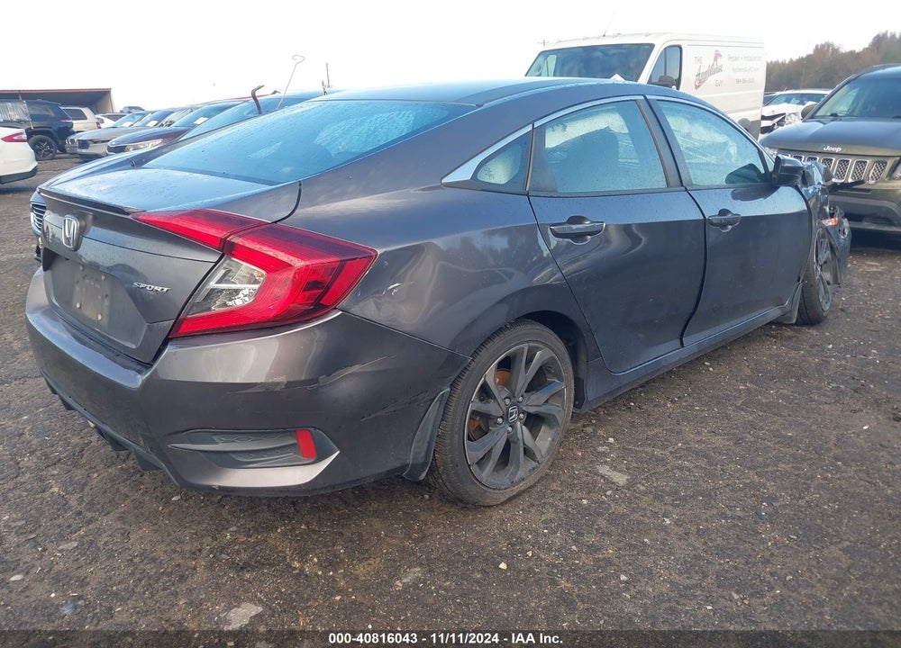 2020 HONDA CIVIC SPORT VIN: 2HGFC2F84LH525719