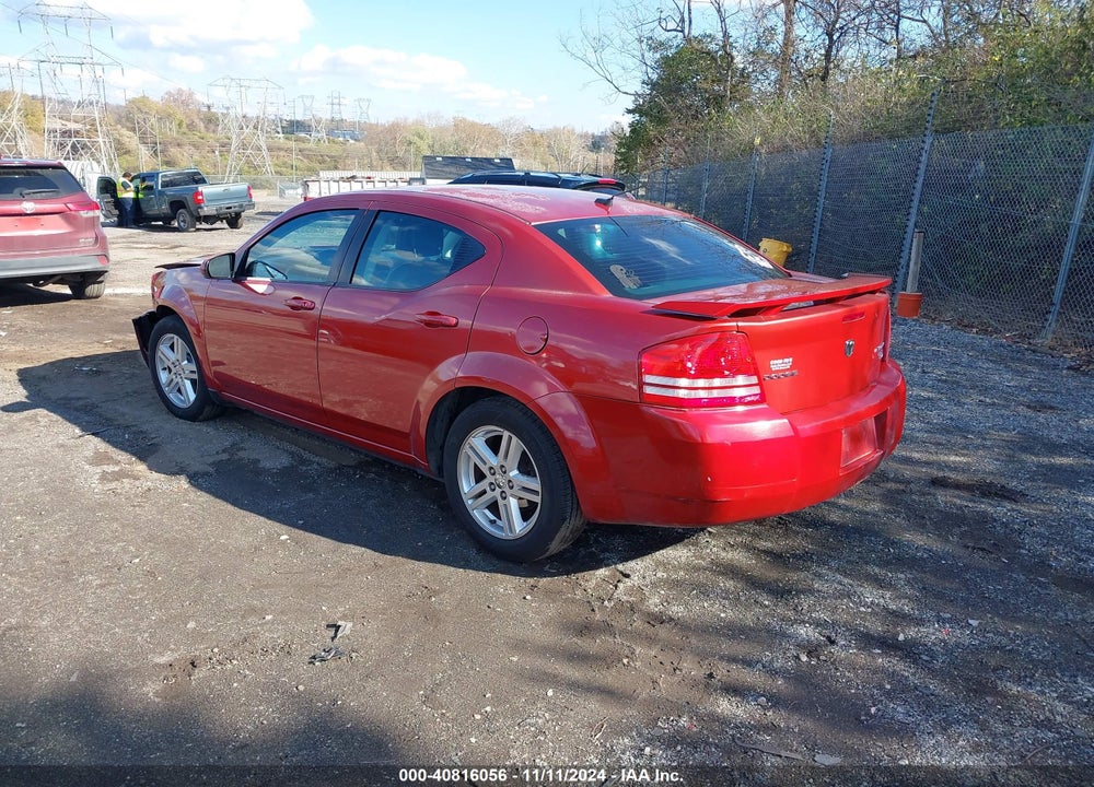 2010 DODGE AVENGER R/T VIN: 1B3CC5FB2AN164799