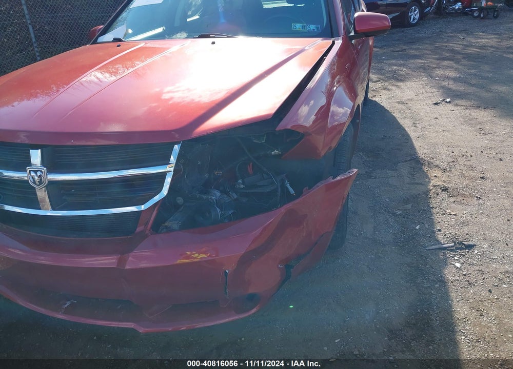 2010 DODGE AVENGER R/T VIN: 1B3CC5FB2AN164799