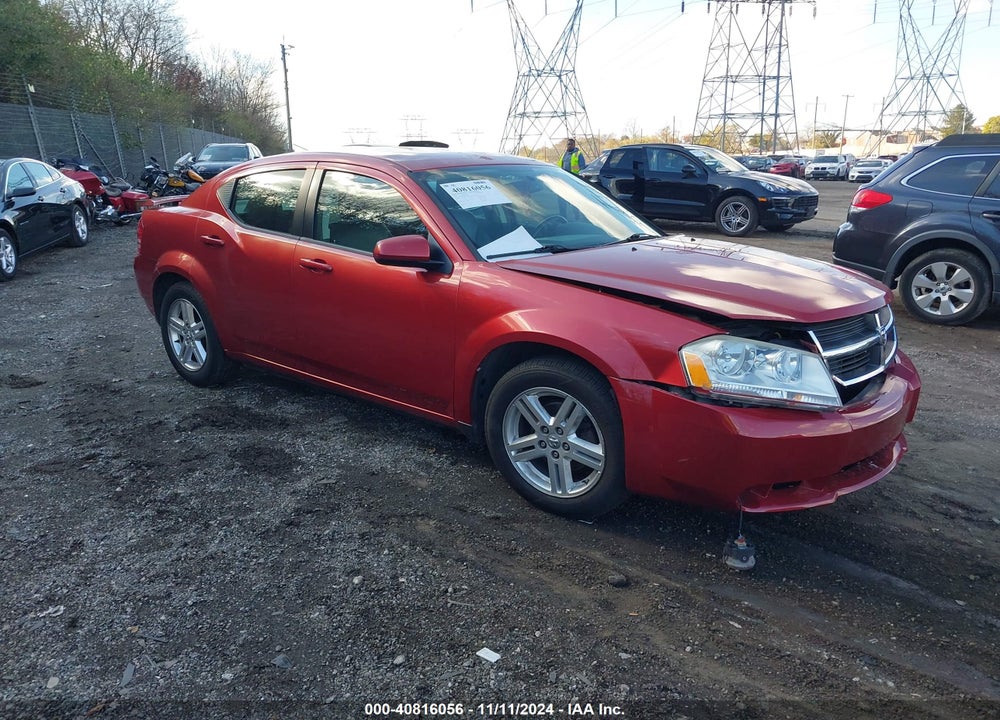 2010 DODGE AVENGER R/T VIN: 1B3CC5FB2AN164799