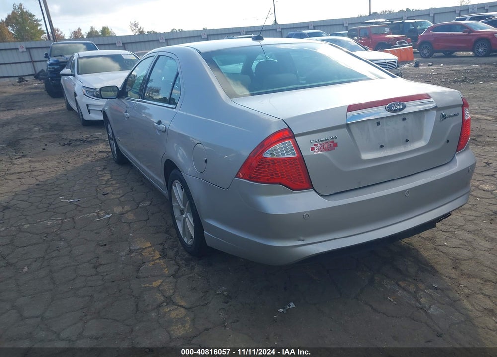 2010 FORD FUSION HYBRID VIN: 3FADP0L34AR396475
