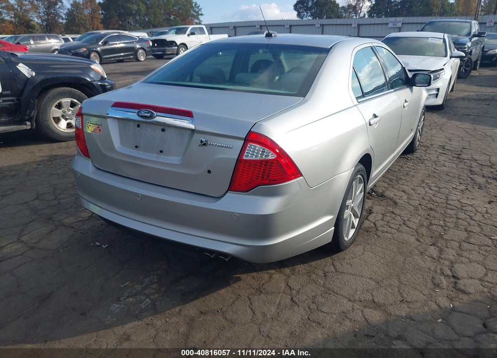 2010 FORD FUSION HYBRID VIN: 3FADP0L34AR396475