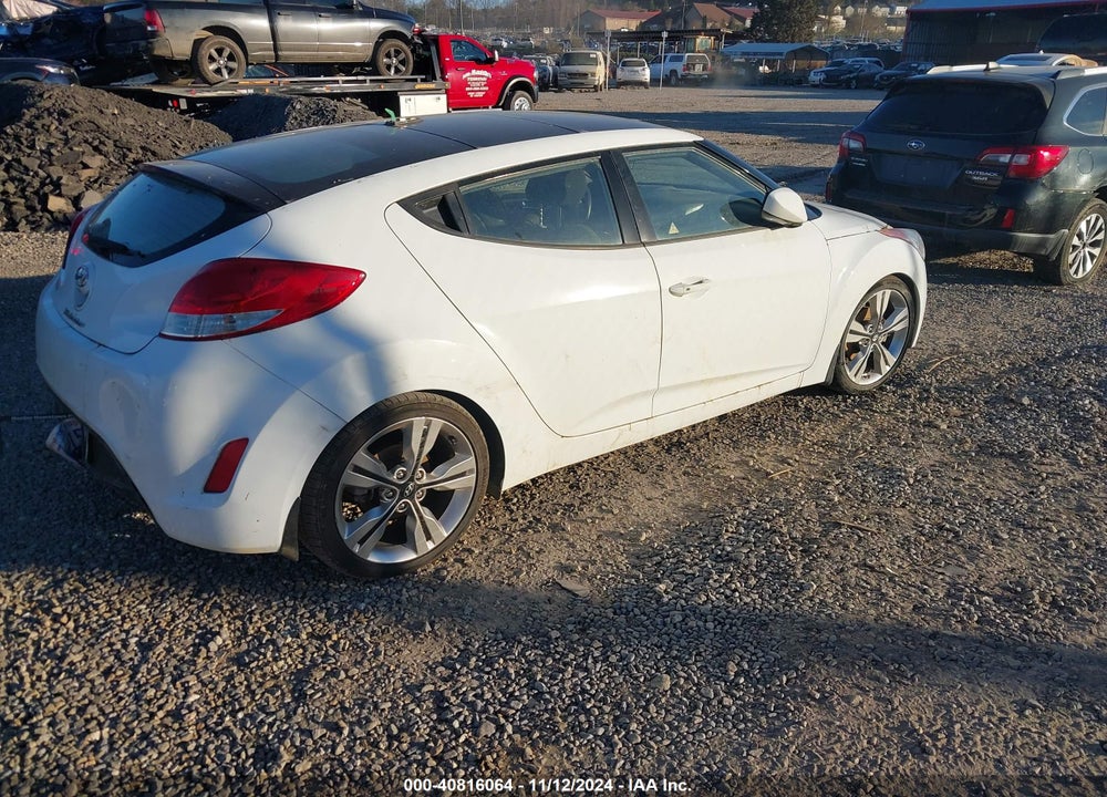 2017 HYUNDAI VELOSTER VALUE EDITION VIN: KMHTC6AD6HU320299
