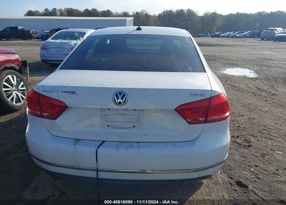 2015 VOLKSWAGEN PASSAT VIN: 1VWBT7A31FC079121