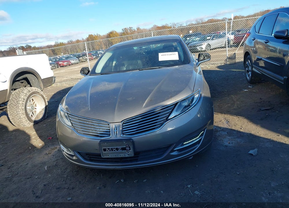 2016 LINCOLN MKZ VIN: 3LN6L2J97GR634051