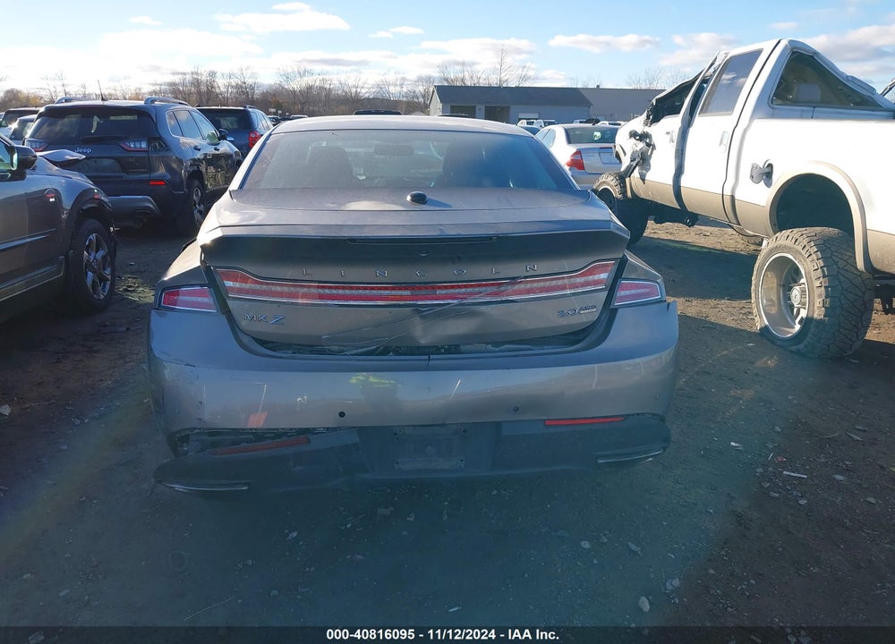 2016 LINCOLN MKZ VIN: 3LN6L2J97GR634051