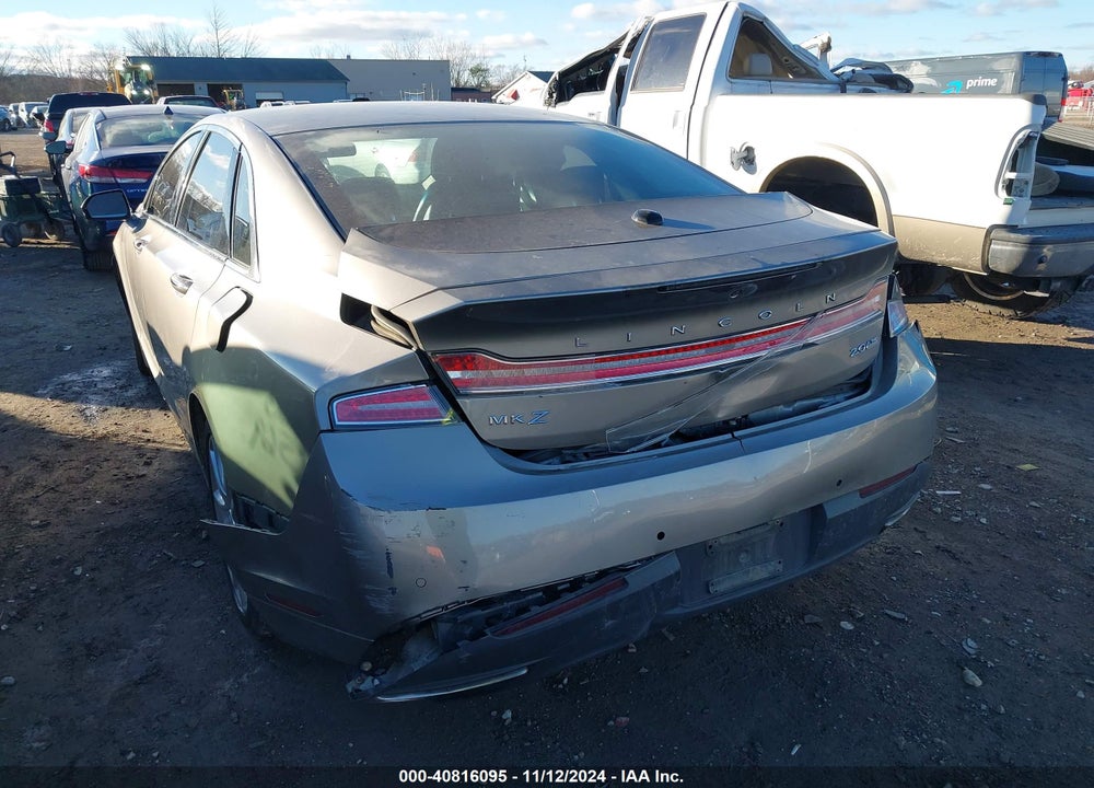 2016 LINCOLN MKZ VIN: 3LN6L2J97GR634051