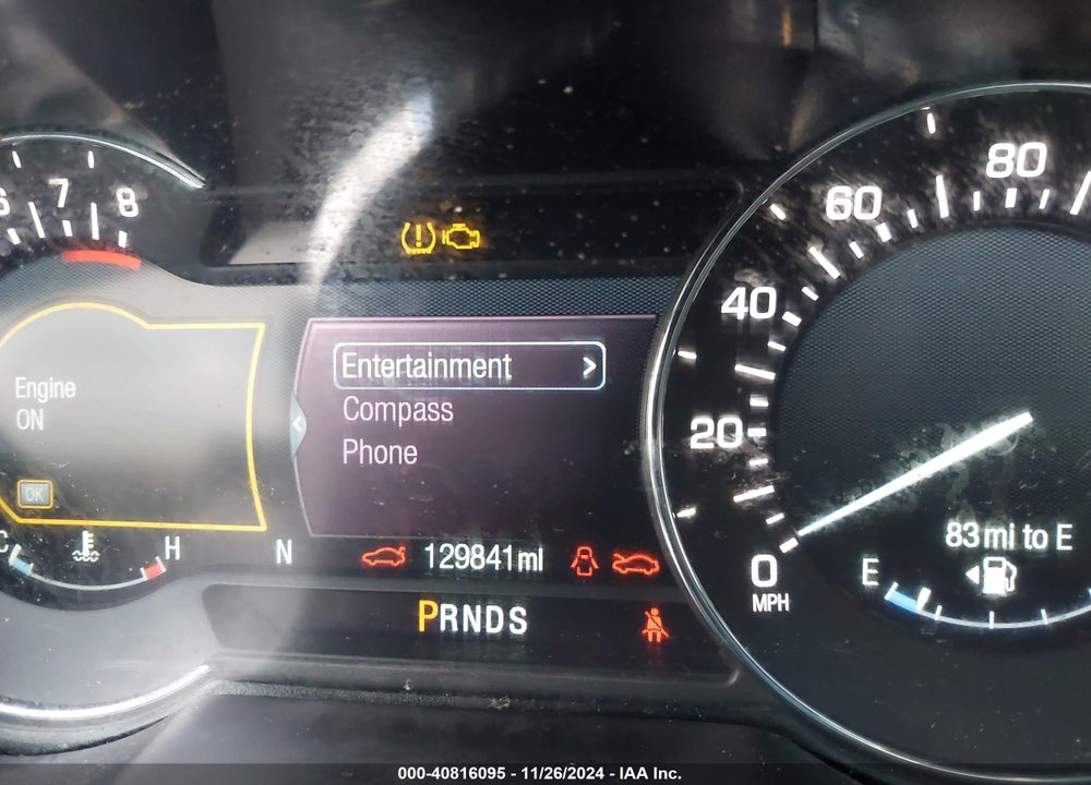 2016 LINCOLN MKZ VIN: 3LN6L2J97GR634051