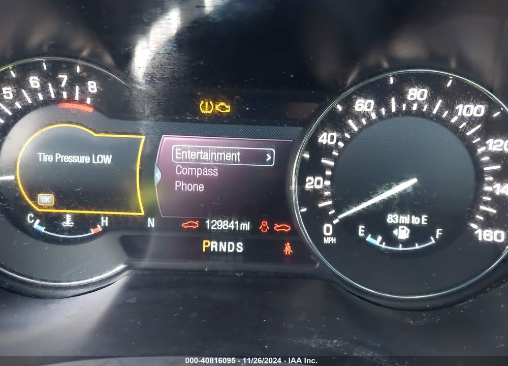 2016 LINCOLN MKZ VIN: 3LN6L2J97GR634051