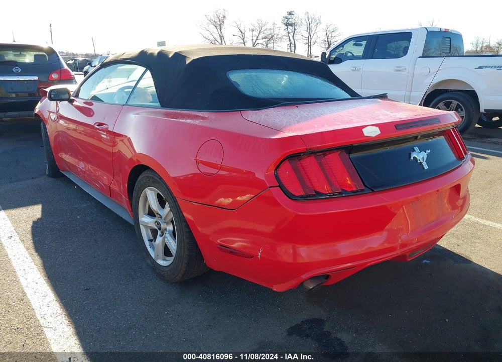 2016 FORD MUSTANG V6 VIN: 1FATP8EMXG5307083