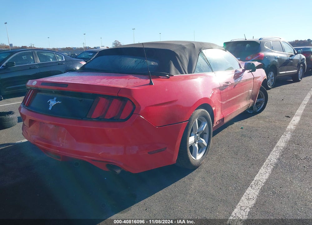 2016 FORD MUSTANG V6 VIN: 1FATP8EMXG5307083