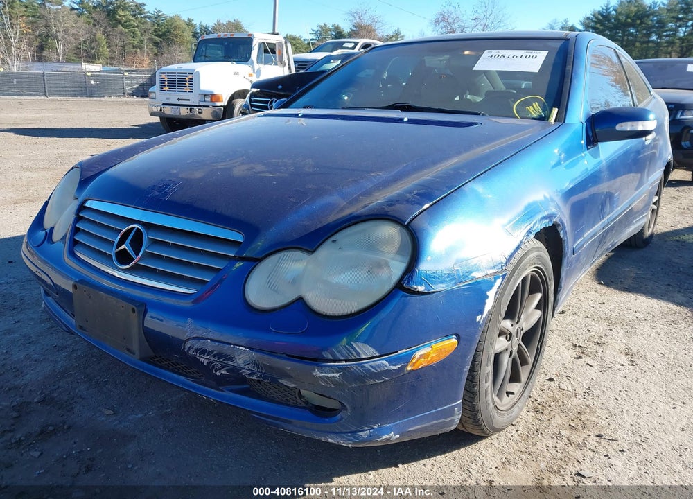2003 MERCEDES-BENZ C 230 KOMPRESSOR SPORT VIN: WDBRN40J53A419984