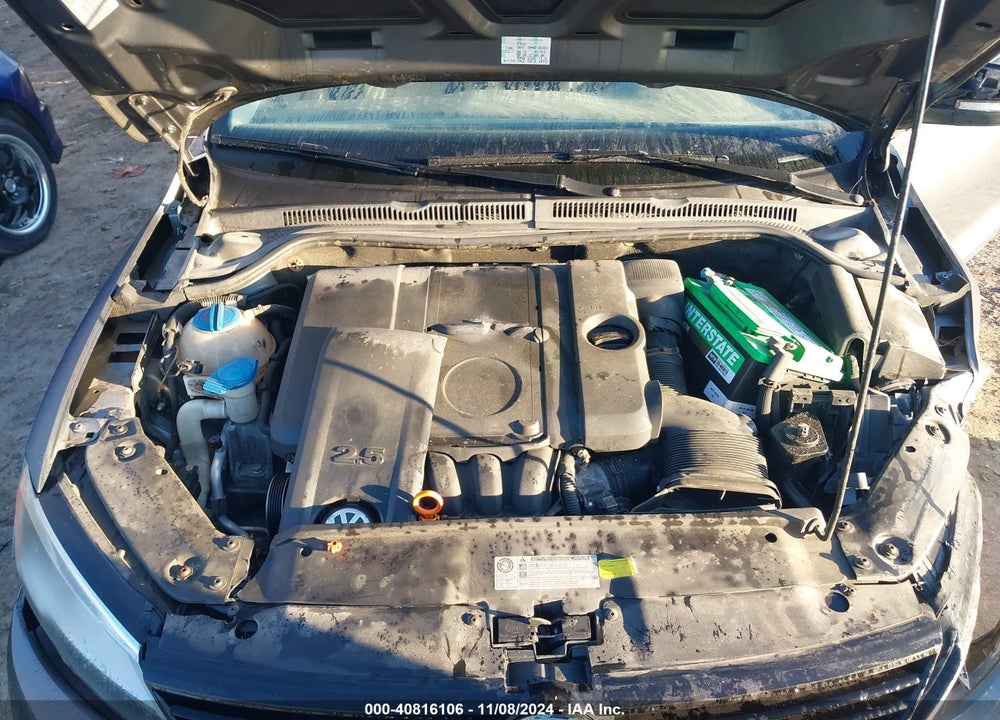 2012 VOLKSWAGEN JETTA 2.5L SE VIN: 3VWBP7AJXCM078059