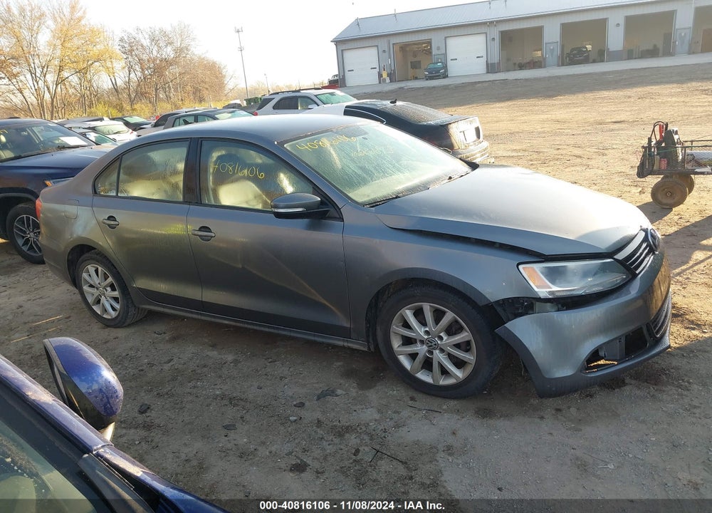 2012 VOLKSWAGEN JETTA 2.5L SE VIN: 3VWBP7AJXCM078059