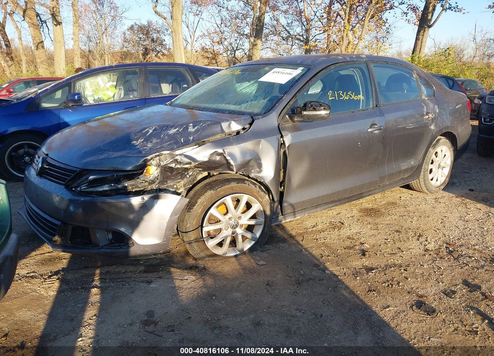 2012 VOLKSWAGEN JETTA 2.5L SE VIN: 3VWBP7AJXCM078059