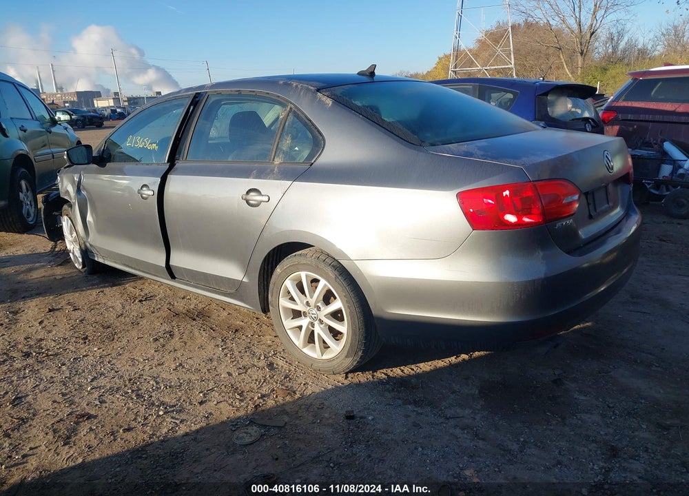 2012 VOLKSWAGEN JETTA 2.5L SE VIN: 3VWBP7AJXCM078059