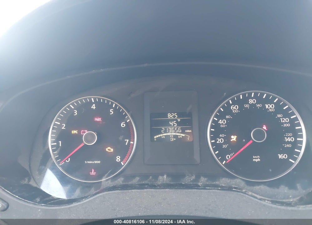 2012 VOLKSWAGEN JETTA 2.5L SE VIN: 3VWBP7AJXCM078059
