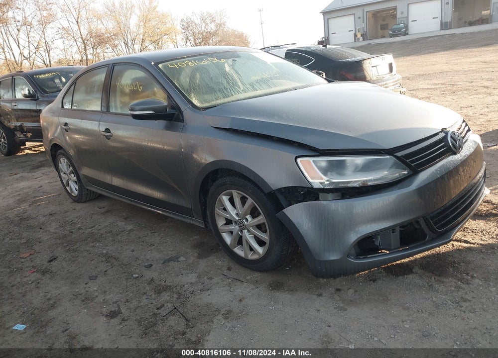 2012 VOLKSWAGEN JETTA 2.5L SE VIN: 3VWBP7AJXCM078059
