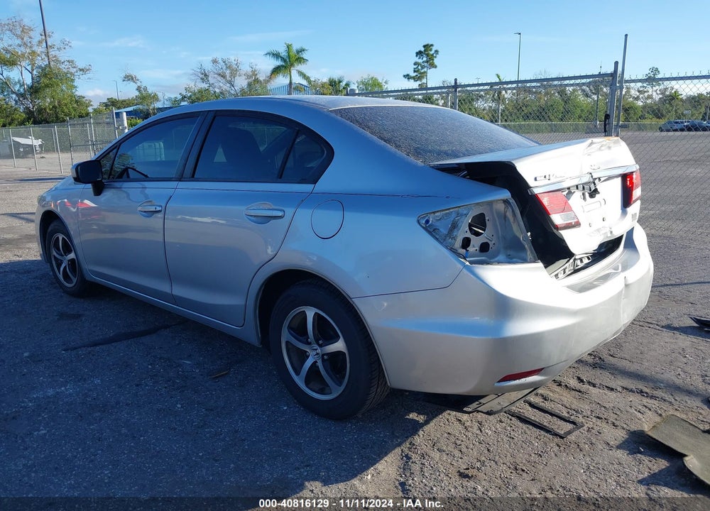2015 HONDA CIVIC SE VIN: 19XFB2F74FE057077
