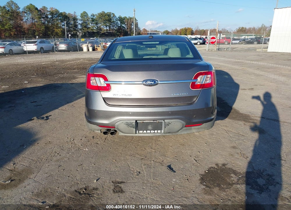 2011 FORD TAURUS LIMITED VIN: 1FAHP2FW2BG177901