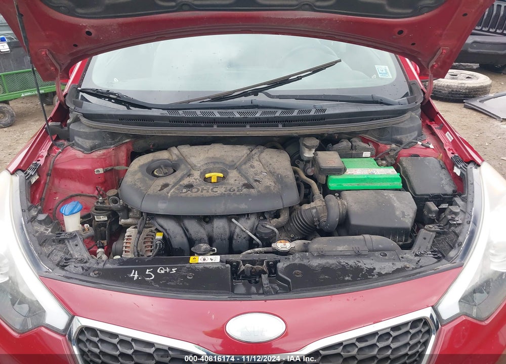 2014 KIA FORTE LX VIN: KNAFX4A61E5163988