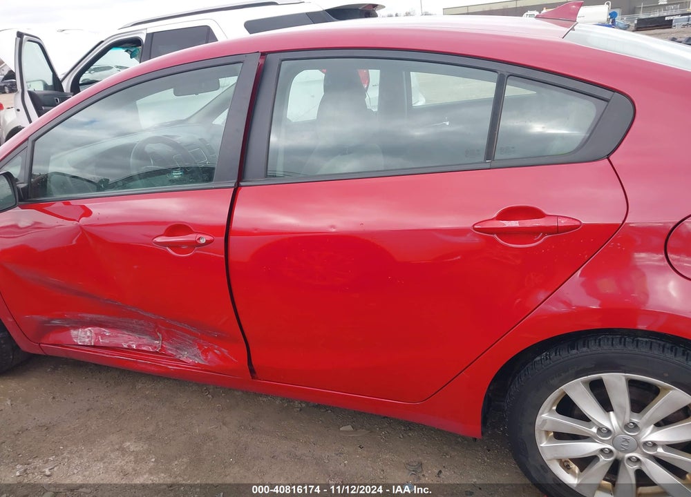 2014 KIA FORTE LX VIN: KNAFX4A61E5163988