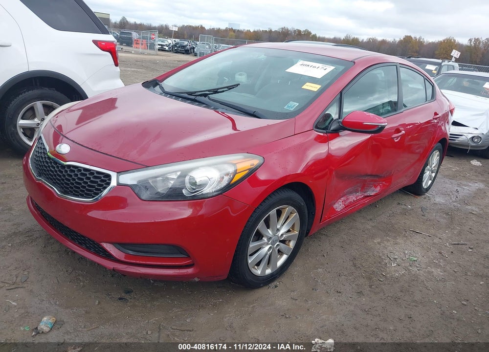 2014 KIA FORTE LX VIN: KNAFX4A61E5163988
