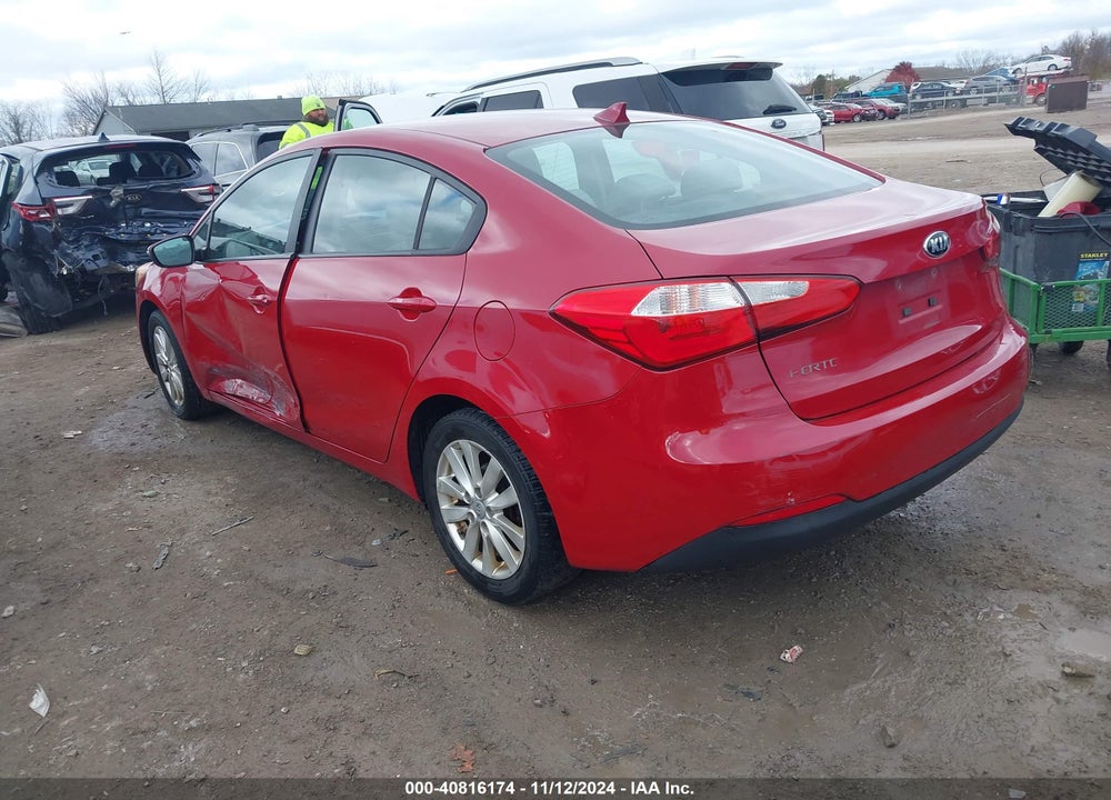 2014 KIA FORTE LX VIN: KNAFX4A61E5163988