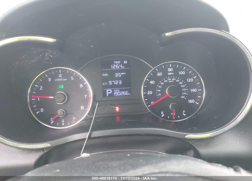 2014 KIA FORTE LX VIN: KNAFX4A61E5163988