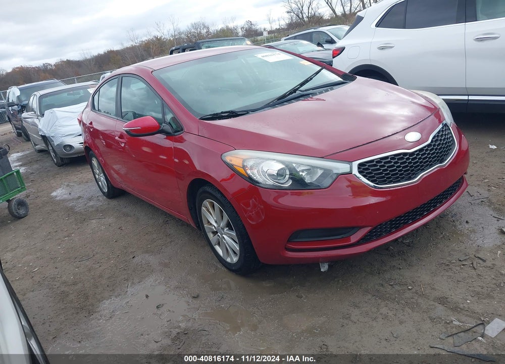 2014 KIA FORTE LX VIN: KNAFX4A61E5163988