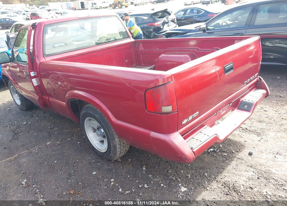 1997 CHEVROLET S-10 LS FLEETSIDE VIN: 1GCCS1446VK236996