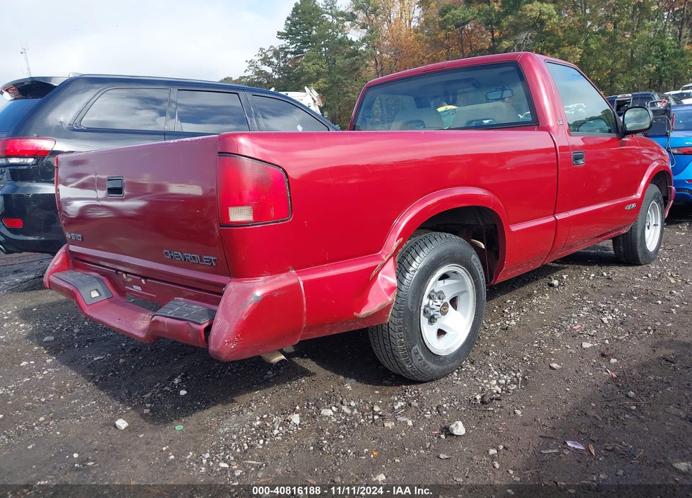 1997 CHEVROLET S-10 LS FLEETSIDE VIN: 1GCCS1446VK236996