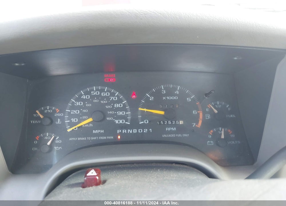 1997 CHEVROLET S-10 LS FLEETSIDE VIN: 1GCCS1446VK236996