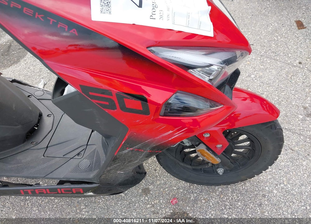2023 TZTC SCOOTER VIN: HZ2TABGE1P1000036