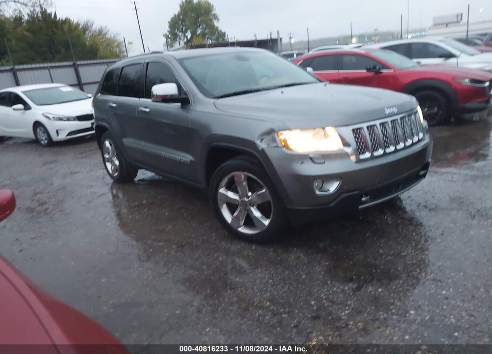 2013 JEEP GRAND CHEROKEE OVERLAND SUMMIT VIN: 1C4RJFCT0DC582229
