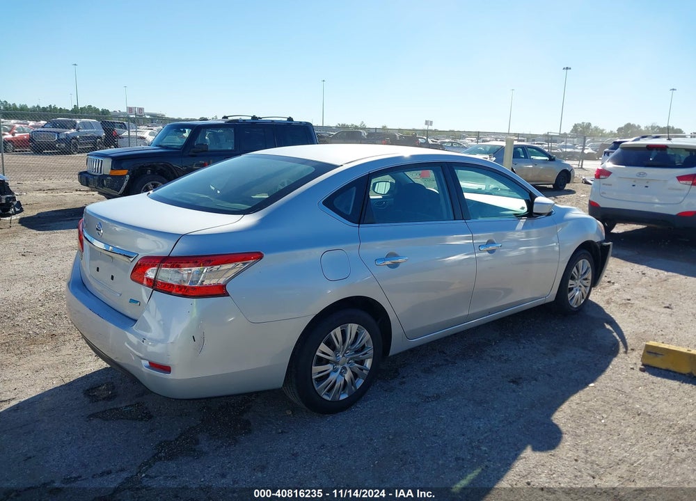 2014 NISSAN SENTRA S VIN: 3N1AB7AP5EL683815