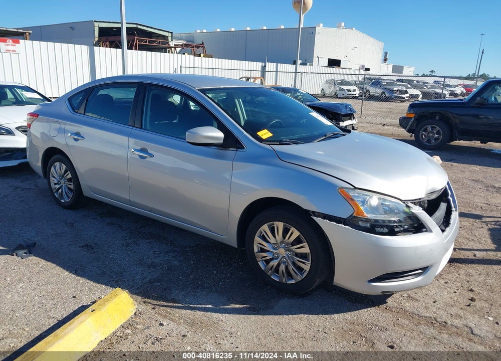 2014 NISSAN SENTRA S VIN: 3N1AB7AP5EL683815
