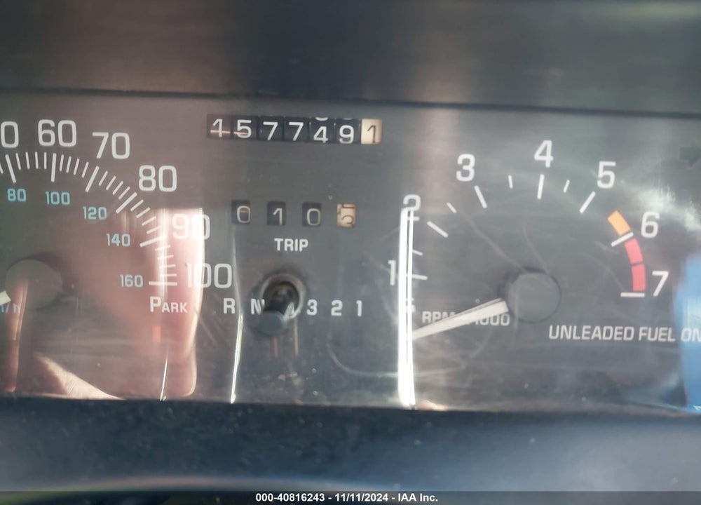 1998 BUICK LESABRE CUSTOM VIN: 1G4HP52K6WH415937