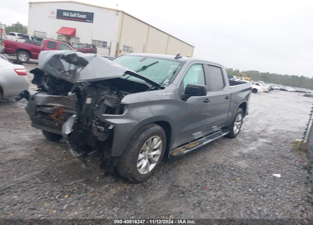 2019 CHEVROLET SILVERADO 1500 CUSTOM VIN: 1GCPWBEH3KZ416386